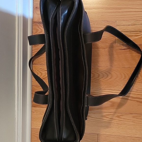 Coach Black leather Laptop office bag - Picture 2 of 8